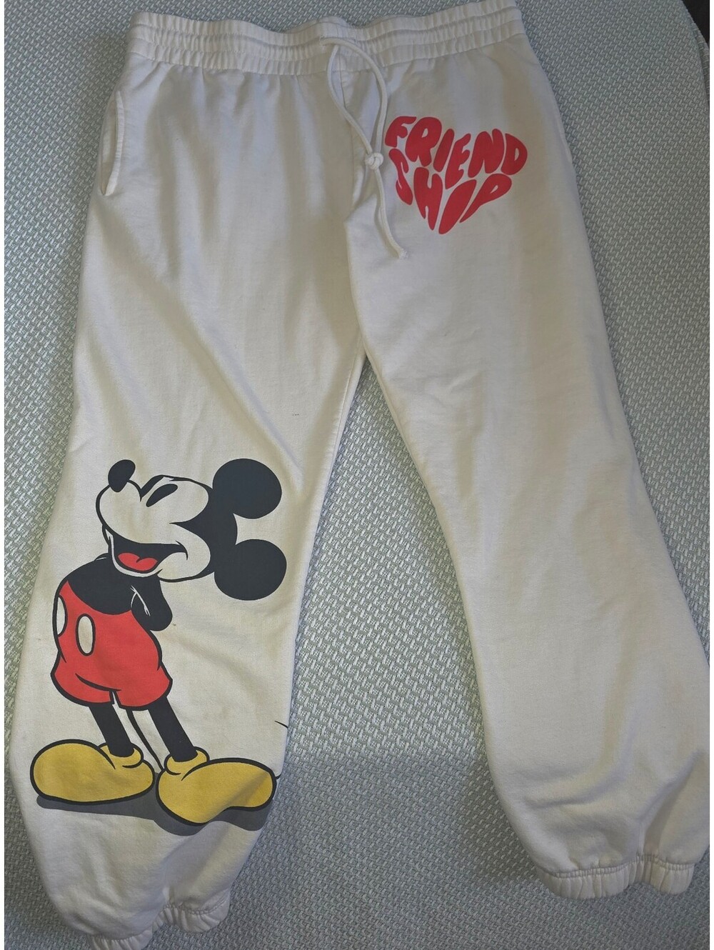 Women's Disney Mickey Mouse joggers with pockets size XXL